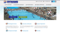 Desktop Screenshot of dynamopoolmanagement.com