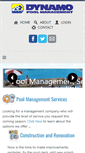 Mobile Screenshot of dynamopoolmanagement.com